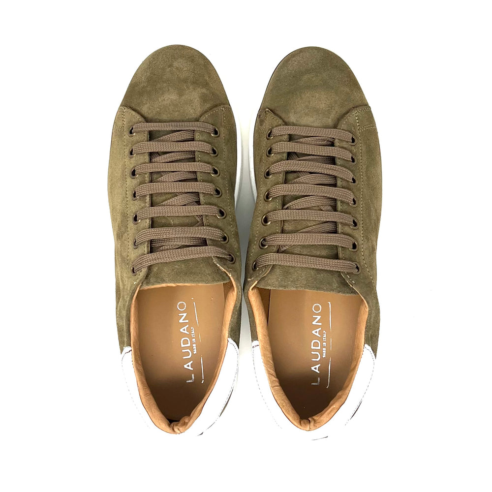 Green Suede Sneakers