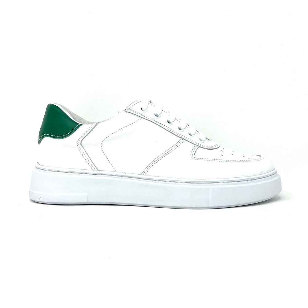 White Leather Sneakers