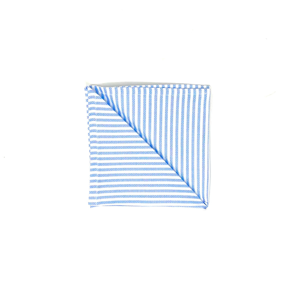 Light Blue Striped Cotton Shirt