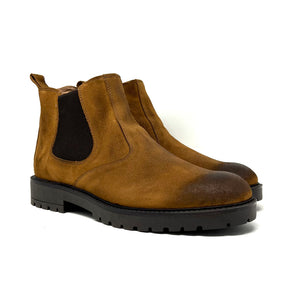 Brushed cuoio suede Boots