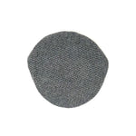 Grey Wool Flat Cap