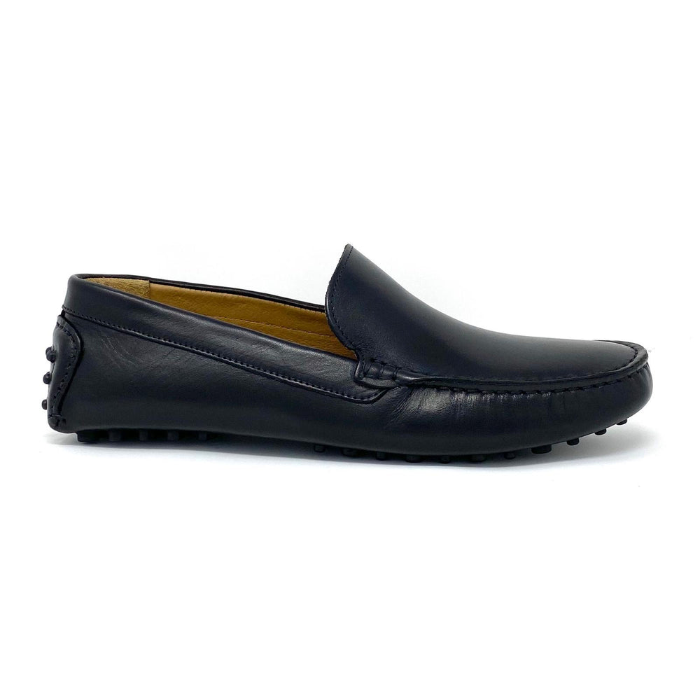 Black Leather Loafers