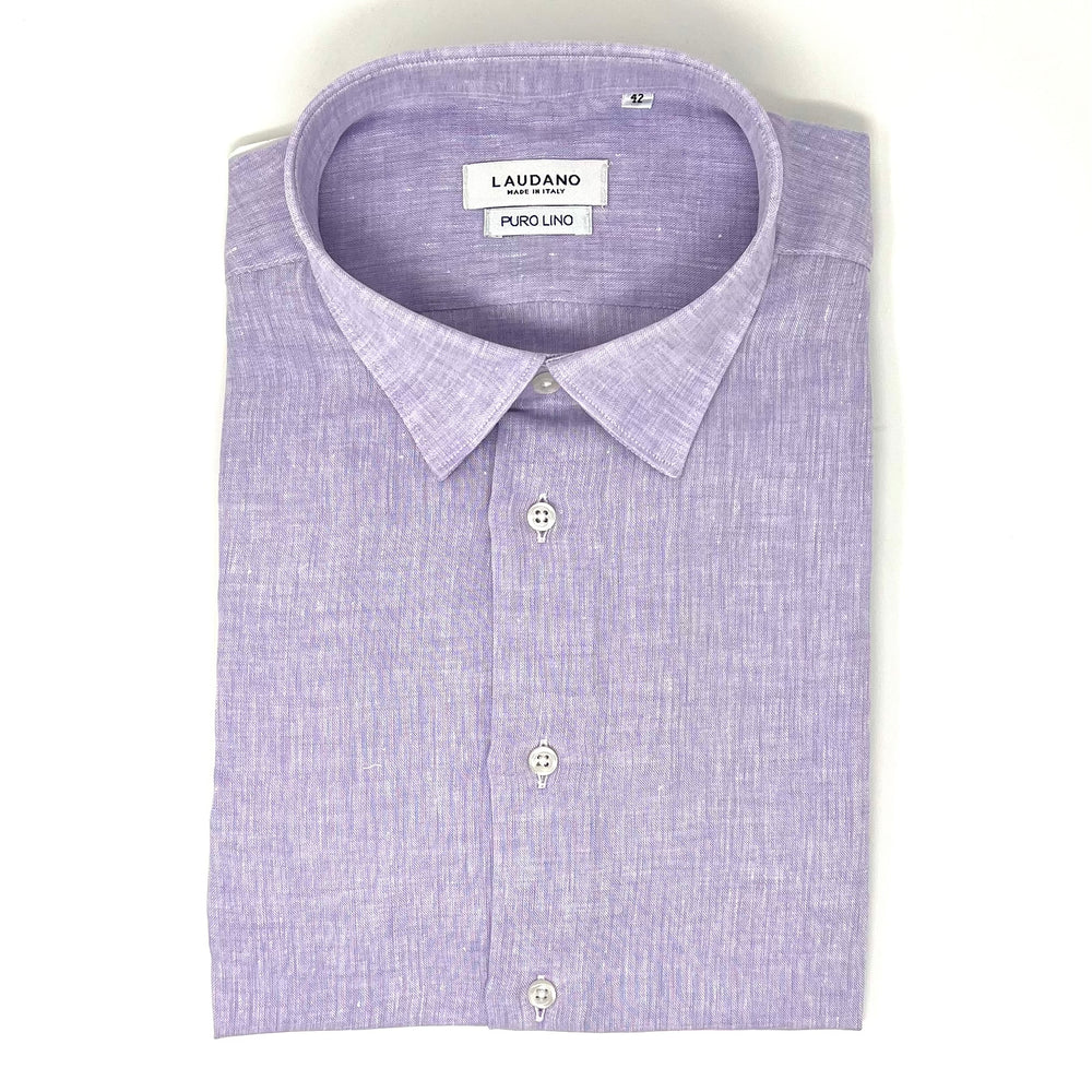 Lilac Linen Shirt