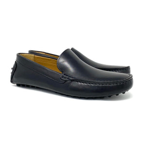 Black Leather Loafers