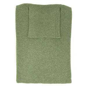 Forest Green Cashmere Rollneck Sweater