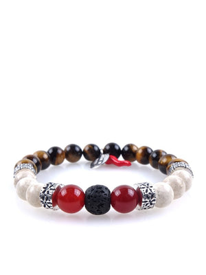 Multi-Stone Beaded Bracelet