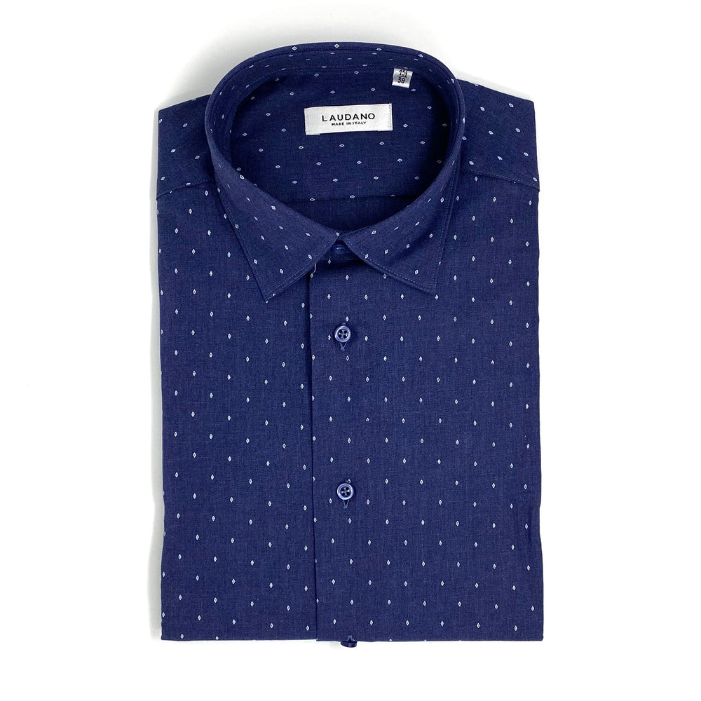 Blue Cotton Shirt