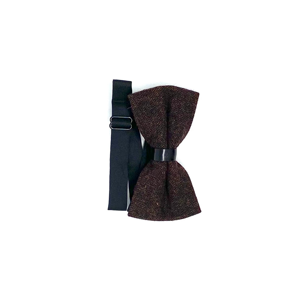 Bordeaux Wool Bow tie