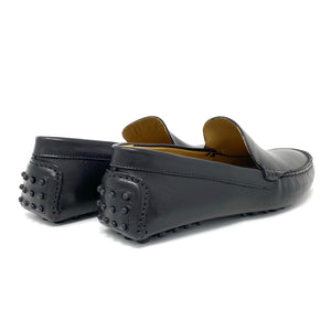 Black Leather Loafers