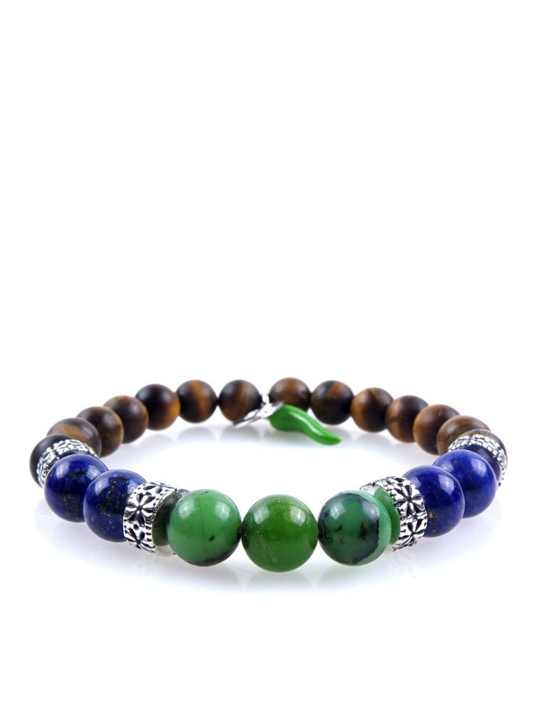 Multi-Stone Beaded Bracelet