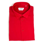 Red Linen Shirt