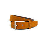 3 cm Orange Suede Belt