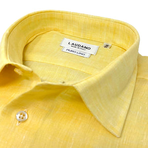 Yellow Linen Shirt