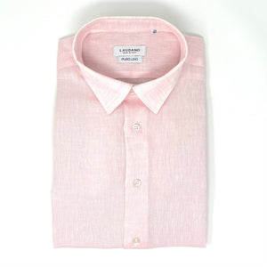 Light Pink Linen Shirt