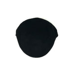 Black Wool Flat Cap