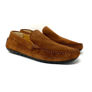 Brown Suede Loafers