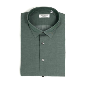 Olive Green Cotton Shirt