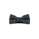 Grey Wool Bow tie