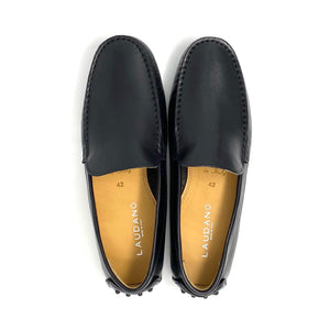 Black Leather Loafers