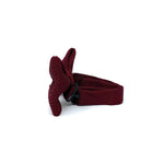 Bordeaux Knitted Bow tie