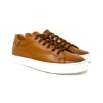 Cognac Leather Sneakers L1