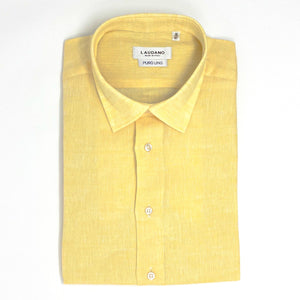 Yellow Linen Shirt