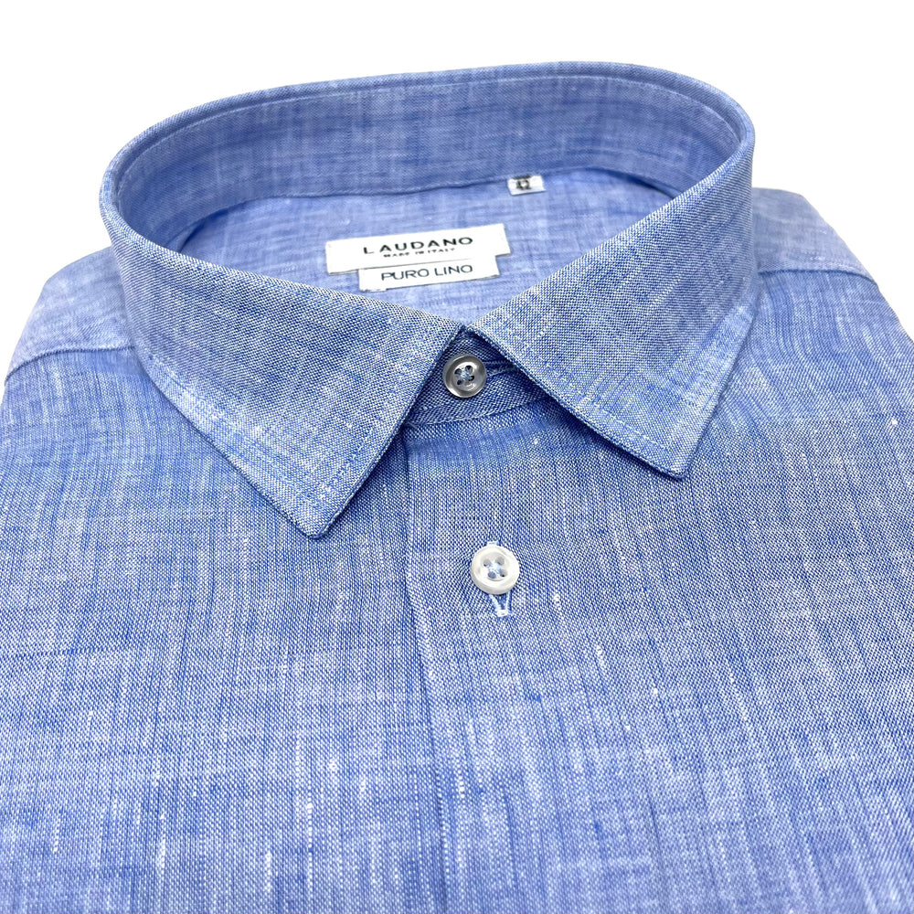 Light Blue Linen Shirt