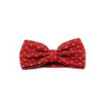 Red Patterned Bow tie