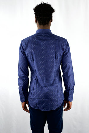 Blue Cotton Shirt