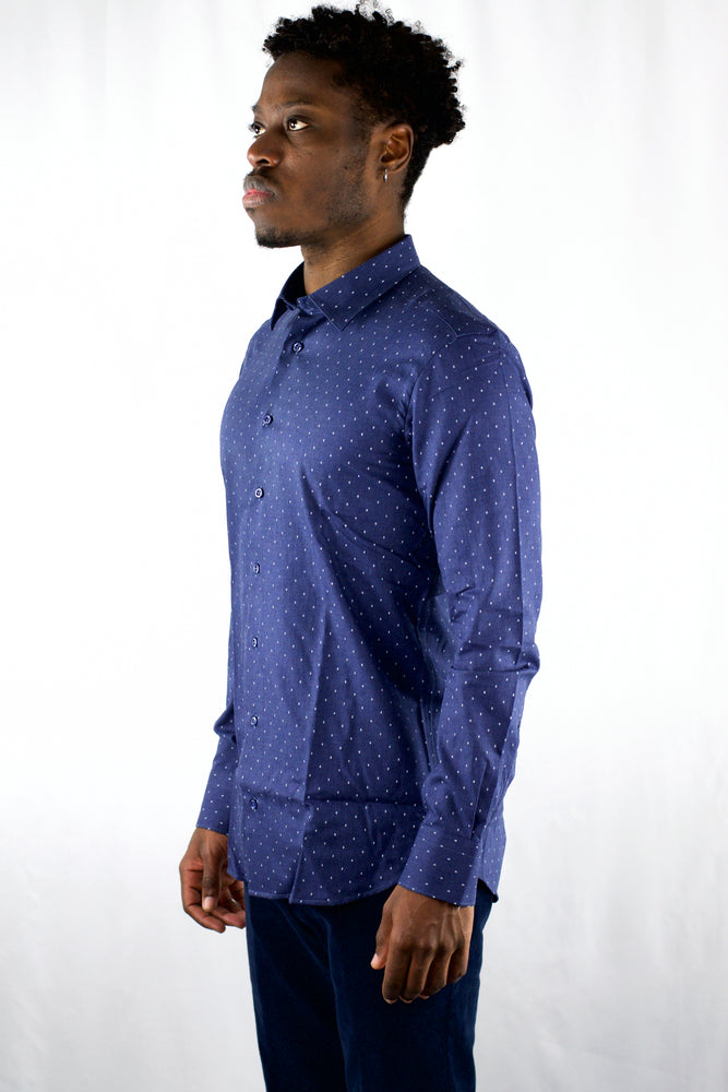 Blue Cotton Shirt