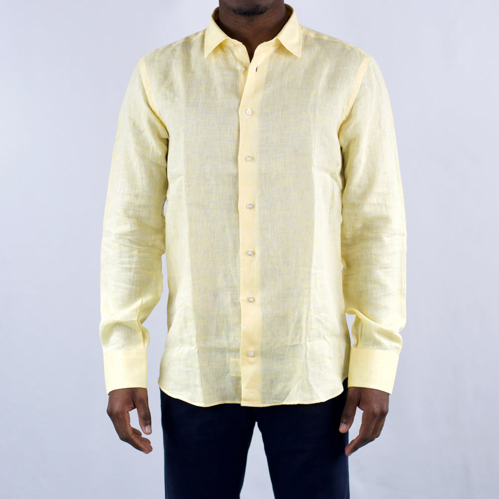 Yellow Linen Shirt