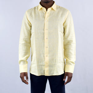 Yellow Linen Shirt