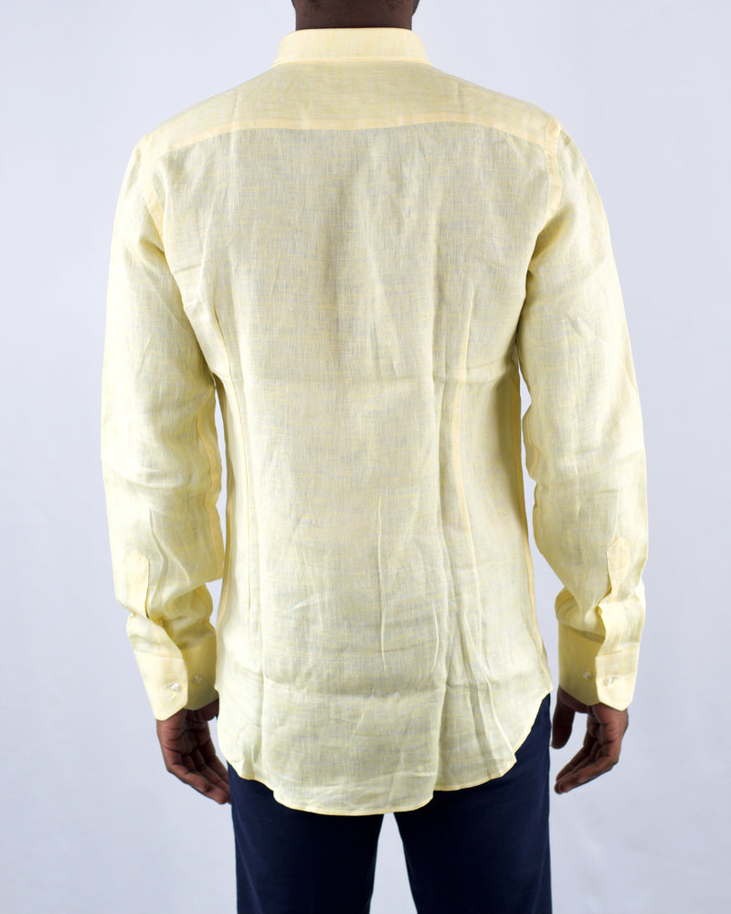 Yellow Linen Shirt