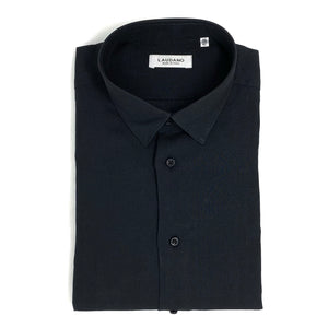 Black Linen Shirt