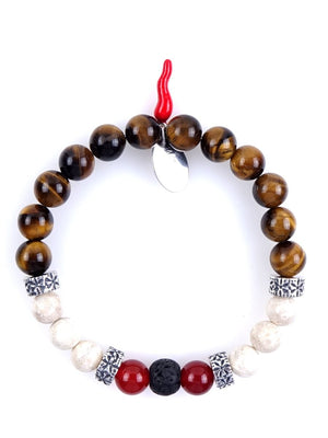 Multi-Stone Beaded Bracelet