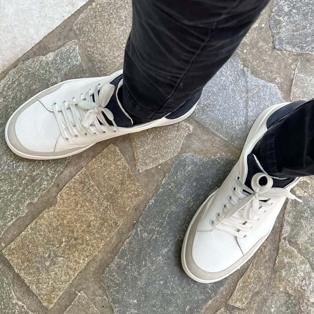 White Leather Sneakers L2