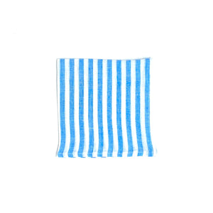 Light Blue-White Striped Linen Shirt