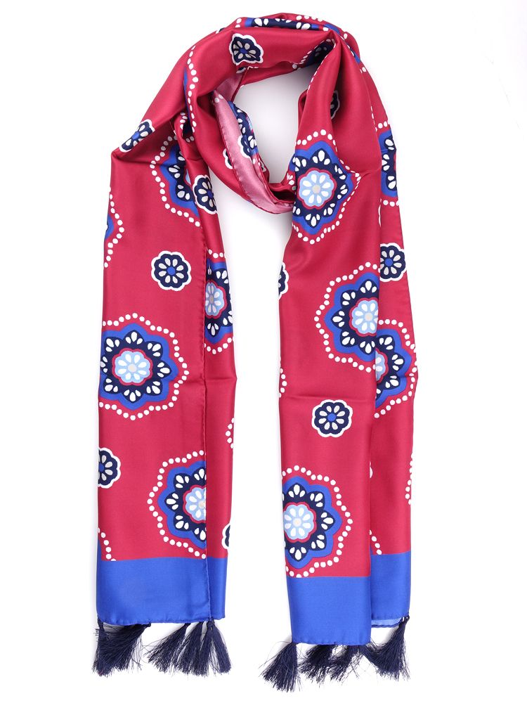 Printed Silk-Twill Scarf