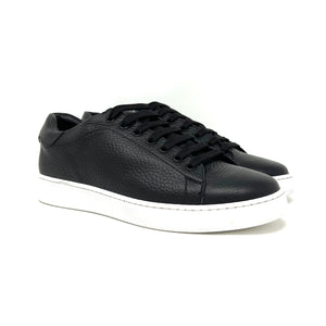 Black/White Leather Sneakers L1