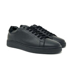 Black Leather Sneakers L1