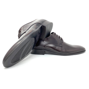 Brown Leather Derby Shoes